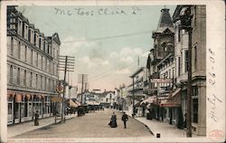 The Main Street Mackinac Island, MI Postcard Postcard Postcard