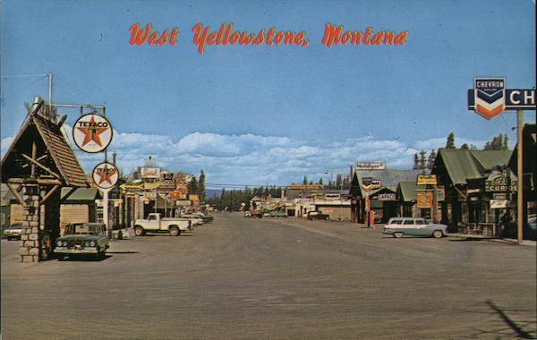 Main Street, West Yellowstone Montana