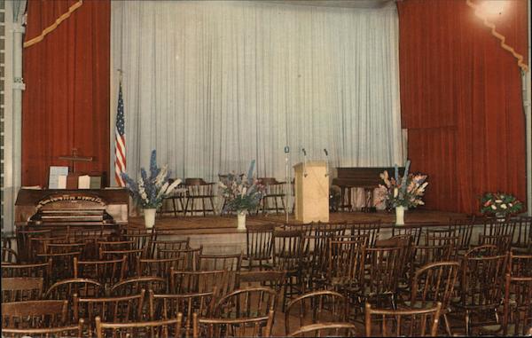 Auditorium Building Interior Lily Dale New York