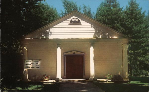 Healing Temple Building Lily Dale New York