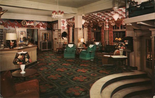 Lobby, Witherill Hotel Plattsburgh New York