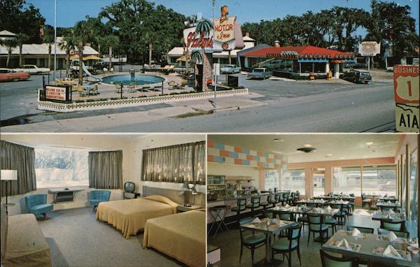Palms Motor Inn, Restaurant and Pancake House St. Augustine Florida