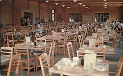 Dining Room, Canadian Keswick Conference, Muskoka Lakes Postcard