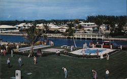 Nurmi Venetian Waterway Apartments, Venice of America Postcard