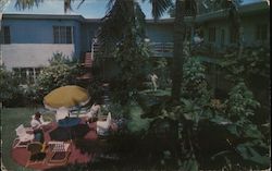 Patio Garden Apartments - 83rd Street and Abbott Ave. Miami Beach, FL Postcard Postcard Postcard