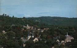 Aerial View of Picturesque Littleton Postcard