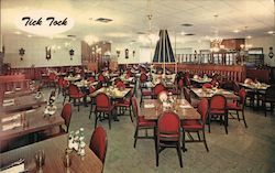 Tick Tock Restaurants Hollywood, CA Postcard Postcard Postcard