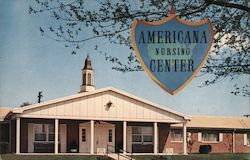 The Americana Nursing Center Postcard