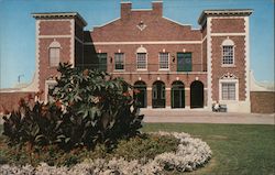 Entrance to Bath House at Charlotte Beach "Ontario Lake Park" Postcard