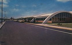 New North Terminal Building, Kansas City Municipal Airport Missouri Postcard Postcard Postcard