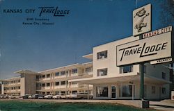 Kansas City TraveLodge Postcard