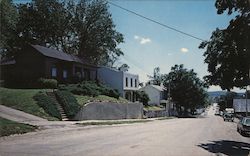 Antebellum Homes on Main Street Weston, MO Vern Postcard Postcard 