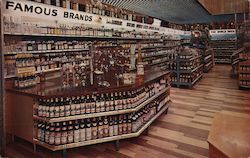 Katz Liquor Center Postcard