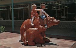 Bears on the Mall at The Landing Postcard