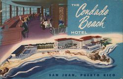 The Condado Beach Hotel San Juan, PR Puerto Rico Postcard Postcard Postcard