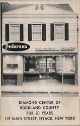 Pedersen Diamonds Jewlry Nyack, NY Postcard Postcard Postcard