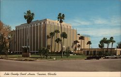 Lake County Court House Postcard