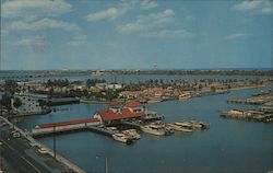 "View From Top of the Landmark", South Beach St. Postcard