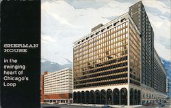 Sherman House Postcard