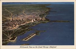 McCormick Place on the Great Chicago Lakefront Postcard