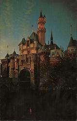 Sleeping Beauty Castle, Disneyland Postcard