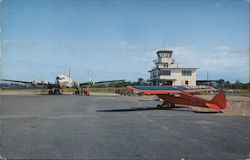 Warren County Airport Glens Falls, NY Postcard Postcard Postcard