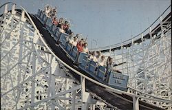 Shooting Star, Coney Island Postcard
