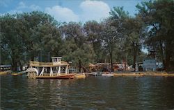 Canadohta Gem Paddle Boat, Canadohta Lake Park Postcard