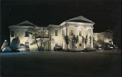 Oglebay Mansion Festival of Lights Postcard