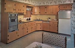 Maryland Maid Kitchen - Colonial Hardwood Flooring Company Postcard