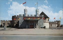 The Castle Restaurant Postcard