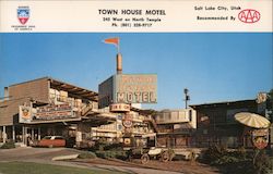 Town House Motel Salt Lake City, UT Postcard Postcard Postcard