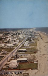 Aerial View Looking North Bethany Beach, DE Postcard Postcard Postcard