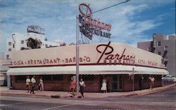 Parham's Restaurant Miami Beach, FL Valence Color Publishers Postcard Postcard Postcard
