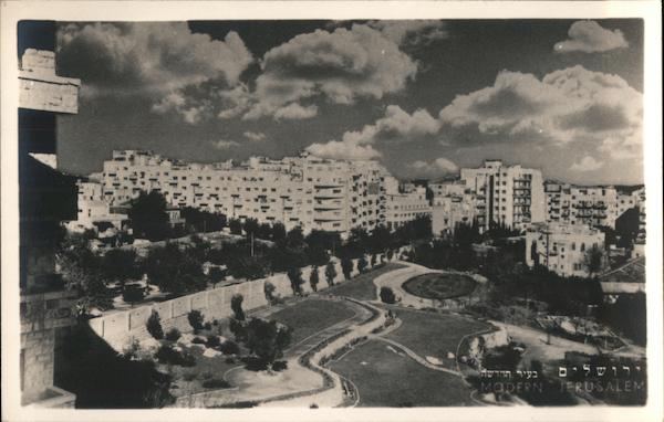 Modern Jerusalem Israel Middle East