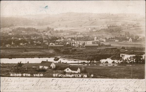 Bird's Eye View of St. Johnsville Saint Johnsville New York