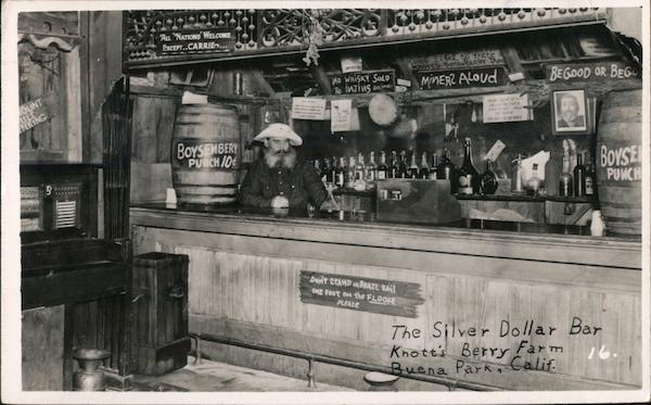 The Silver Dollar Bar, Knott's Berry Farm Buena Park California