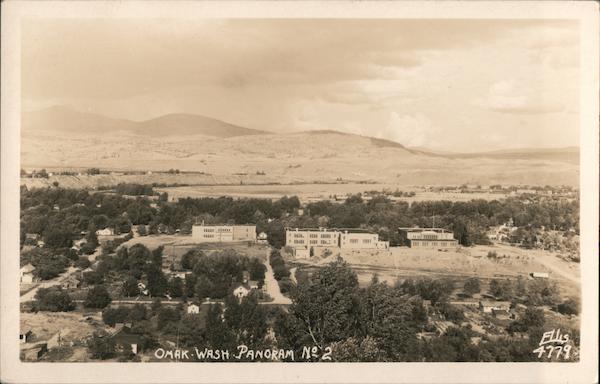Omak Wash Panorama Washington