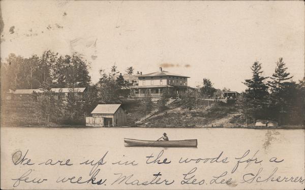 Canoe on pond or river Croghan New York