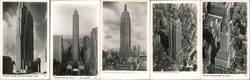 Lot of 5 NYC Skyscrapers, 1940's New York City, NY Postcard Postcard Postcard