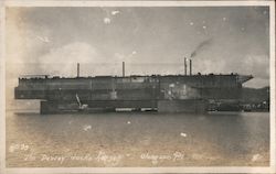 Dewey docks Postcard