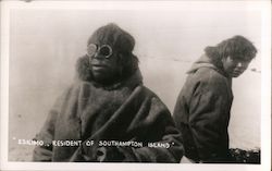 Eskimo Resident of Southampton Island, Nunavut Postcard