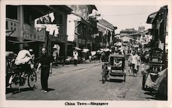 China Town, Bicycles Postcard