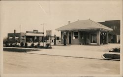 The Canfield Oil Company Gas Station, Complete Lubrication Service Gas Stations Postcard Postcard Postcard