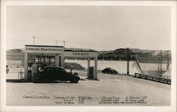 Grand Coulee Dam Texaco Service Station Washington Postcard Postcard Postcard