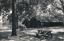 The Shelter Illini State Park Marseilles, IL Postcard Postcard Postcard