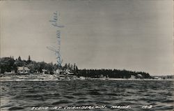 Scene at Chamberlain, Maine` Postcard