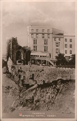 Thierry's Imperial Hotel, Tenby Wales Postcard Postcard Postcard