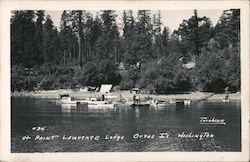 At Point Lawrence Lodge, Orcas Island Eastsound, WA Jacobson Postcard Postcard Postcard