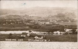 Bird's Eye View of St. Johnsville Saint Johnsville, NY Postcard Postcard Postcard